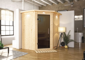 Sauna Taurin Systemsauna, Eckeinstieg