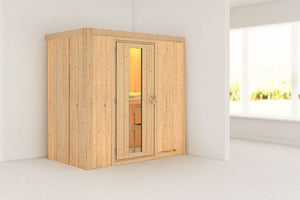 Sauna Variado Systemsauna, Fronteinstieg