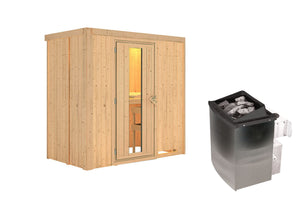 Sauna Variado Systemsauna, Fronteinstieg