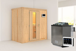 Sauna Variado Systemsauna, Fronteinstieg