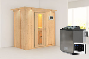 Sauna Variado Systemsauna, Fronteinstieg