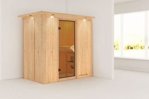 Sauna Variado Systemsauna, Fronteinstieg