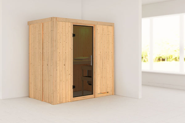 Sauna Variado Systemsauna, Fronteinstieg
