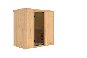 Sauna Variado Systemsauna, Fronteinstieg