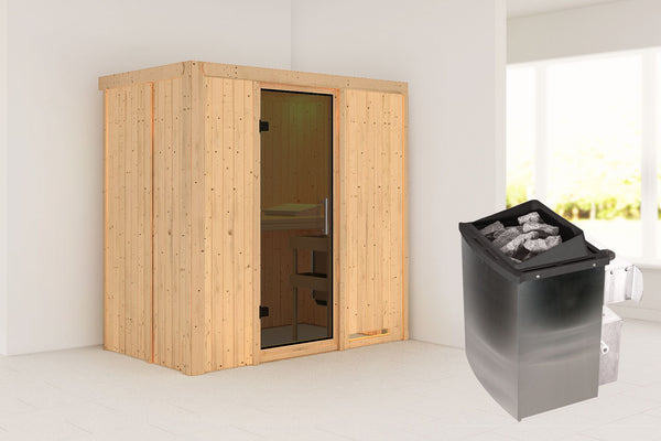 Sauna Variado Systemsauna, Fronteinstieg