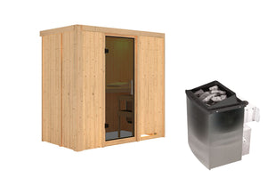 Sauna Variado Systemsauna, Fronteinstieg