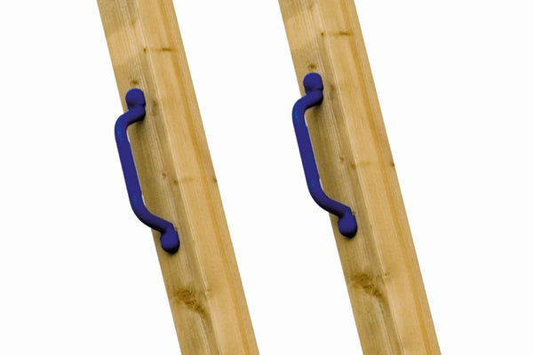 Handgriffe Kinderspielgerät, blau, 2 Stück