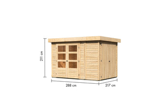 Gartenhaus Retola 2 SET Gartenhaus