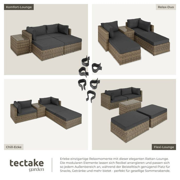 Rattan Lounge San Domino natur