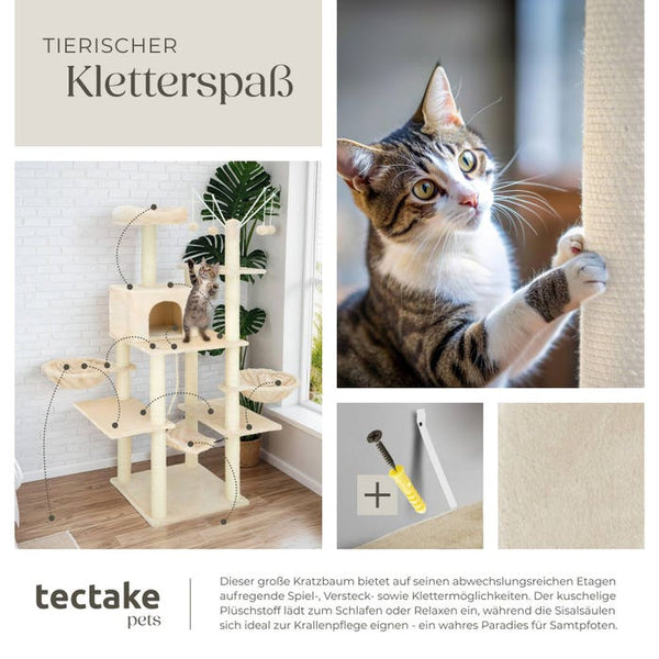 Kratzbaum Lilou 165cm beige