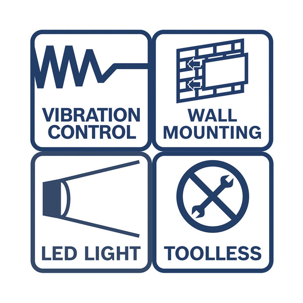 Bosch 3 Tool kit GSB 18V-45+GWS 18V-10+GBH 18V-22+2x 5.0Ah+1x 5.5Ah+GAL 18-40 0.615.A50.04C