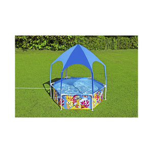 Bestway Pool mit Sonnenschutzdach Ø183cm x 51cm