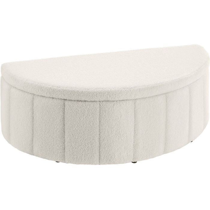 Polsterbank Moon Bouclé creme
