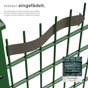 PVC Sichtschutzfolie Schiefer 70 m