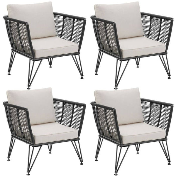 Garten-Loungesessel Sundo 4er Set