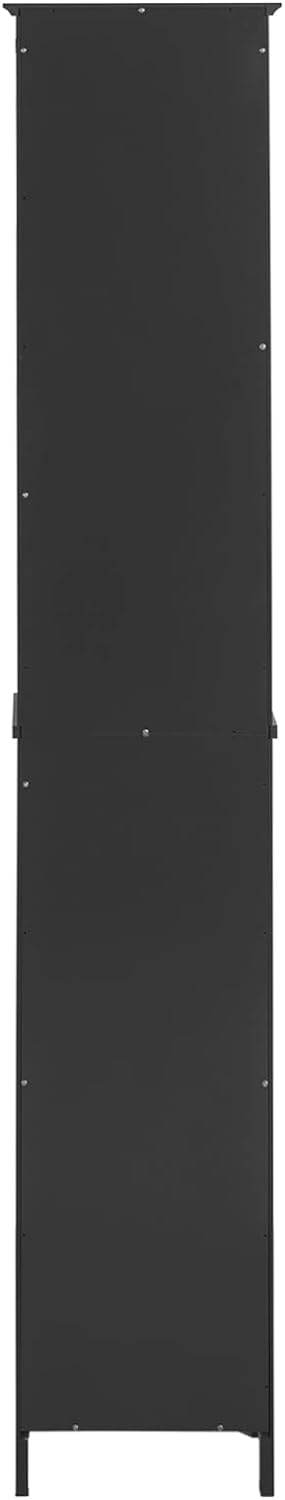Bad Hochschrank | Badschrank | Badregal Grau | FRG236-DG