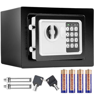 Elektronischer Safe mit Schlüssel