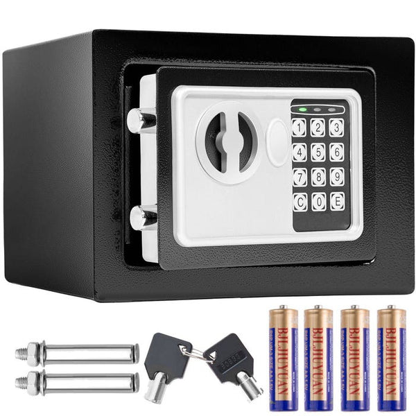 Elektronischer Safe mit Schlüssel