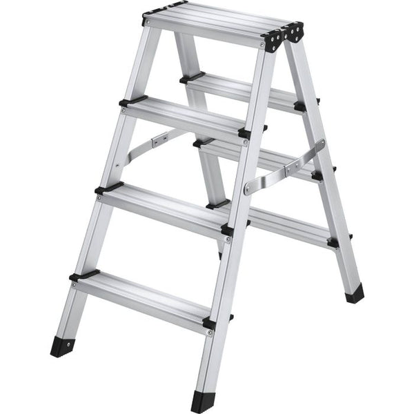 Doppelseitige Aluminium Trittleiter