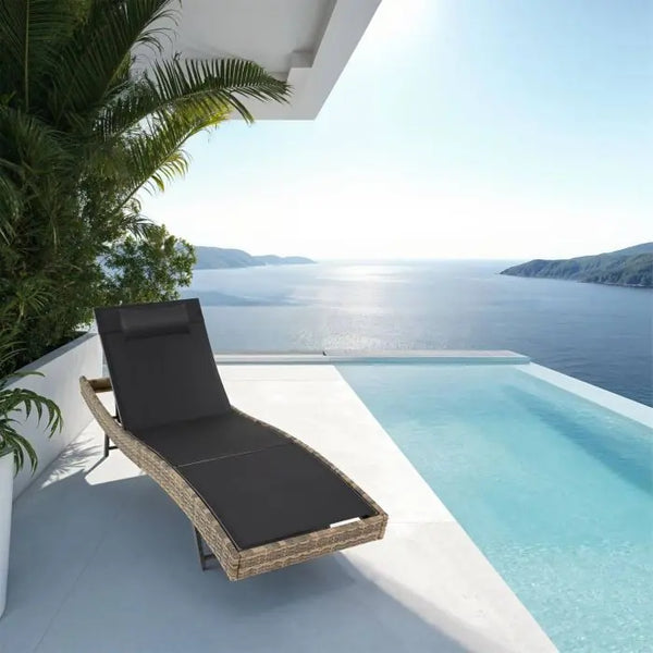 Rattan Sonnenliege Moana