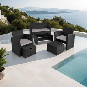 Rattan Sitzgruppe Modena