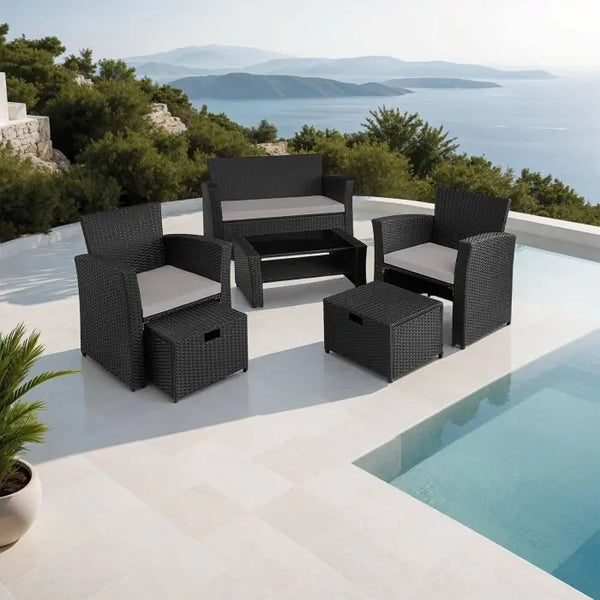 Rattan Sitzgruppe Modena