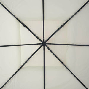Ersatzdach 3x3m creme Dach für Metallpavillon