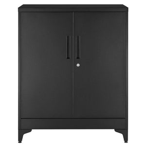 Aktenschrank Blake schwarz 2er Set