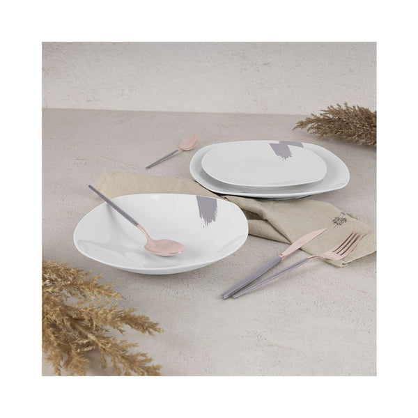 Berlinger Haus 18-teiliges Tellerset Taupe Collection
