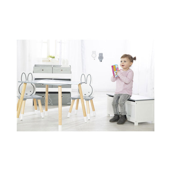 roba Spiel & Aufbewahrungsregal Miffy mit 5 Stoffboxen