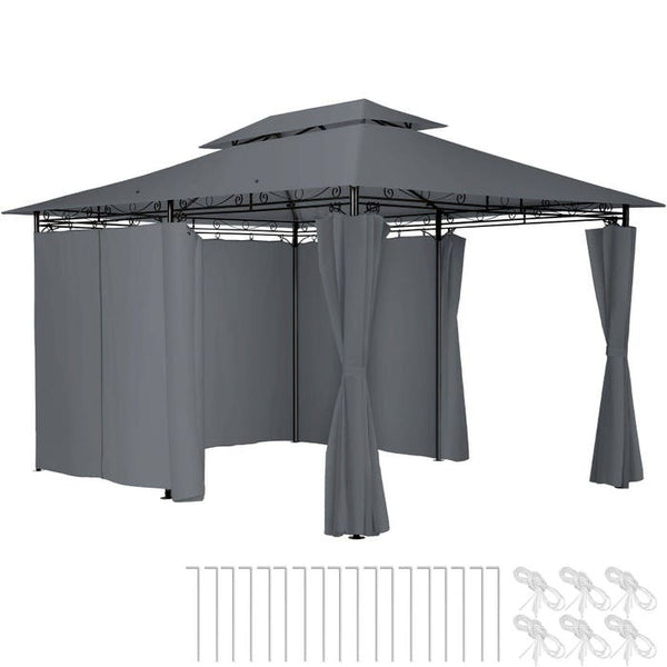 Gartenpavillon Emine anthrazit
