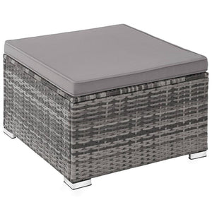 Rattan Lounge Lignano grau