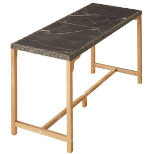 Rattan Bartisch Lovas 161x64,5x99,5cm natur