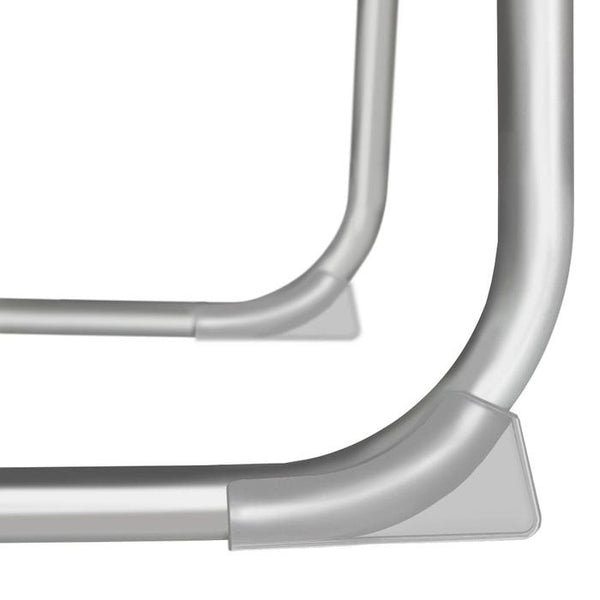 2 Gartenliegen 4-stufig beige
