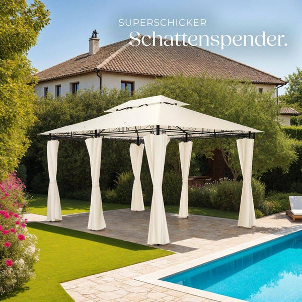 Gartenpavillon Emine creme