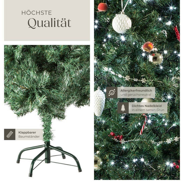 Künstlicher Weihnachtsbaum 180 cm grün