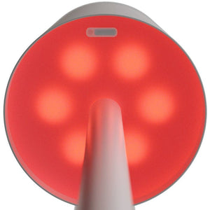 Akku-Tischlampe Corly weiss