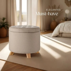 Sitzhocker mit Stauraum Suna