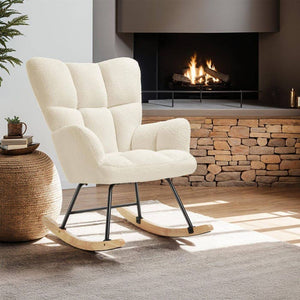 Schaukelstuhl Torve beige