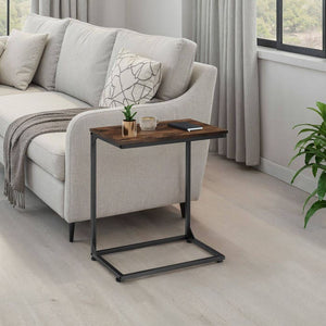 Beistelltisch Cardiff Industrial Holz dunkel, rustikal