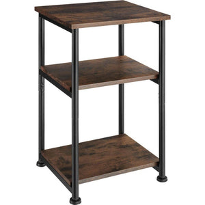 Beistelltisch Memphis 34x30x59cm Industrial dunkelbraun