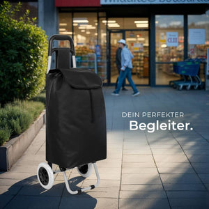Einkaufstrolley schwarz