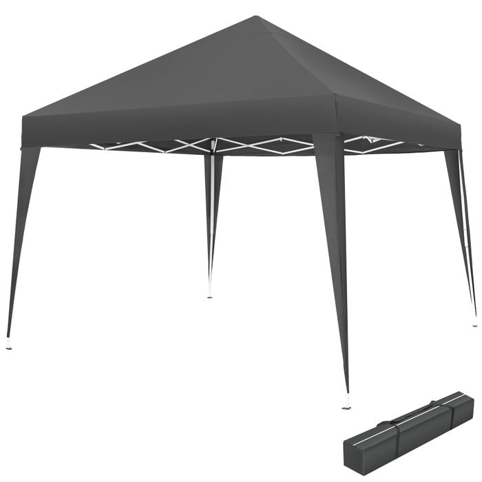 Faltbarer Pavillon Linosa 3x3 m grau