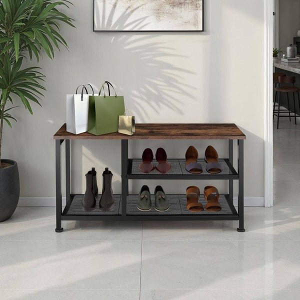 Scarpiera Taunton - Marrone scuro industriale 