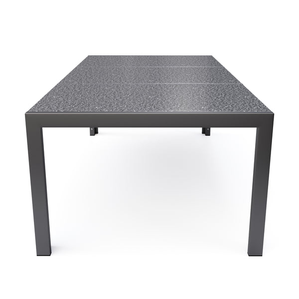 Granittisch 190 x 95 x 75 schwarz