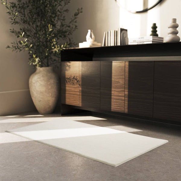 Short pile carpet Soft Zone cream 80 x 150 cm 