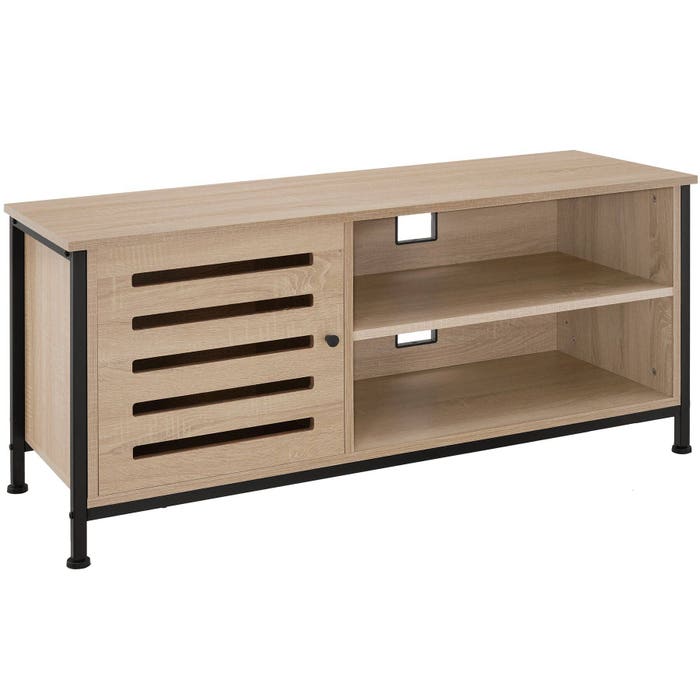 TV-Board Galway Industrial Holz hell, Eiche Sonoma