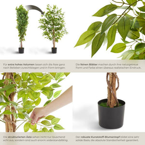 Ficus artificiel Fida 120 cm 