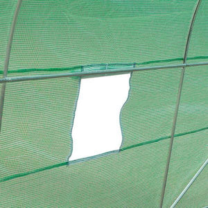 Foliengewächshaus Treibhaus Frühbeet 4,5 x 2 x 2 m | Grün