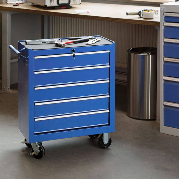 Werkzeugwagen blau